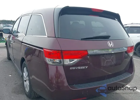 2015 Honda Odyssey Ex-L from USA, damaged, VIN 5FNRL5H65FB100528